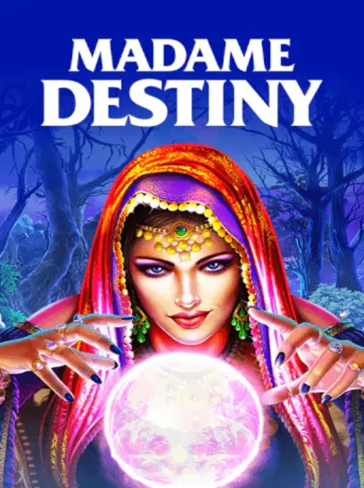 Madame Destiny une mistério e jackpots espetaculares